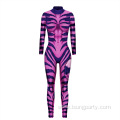 3D Halloween Sexy Skeleton Printed Women Costume